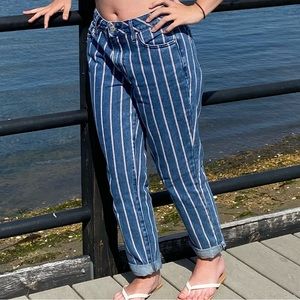 PAC Sun Striped mom jean
